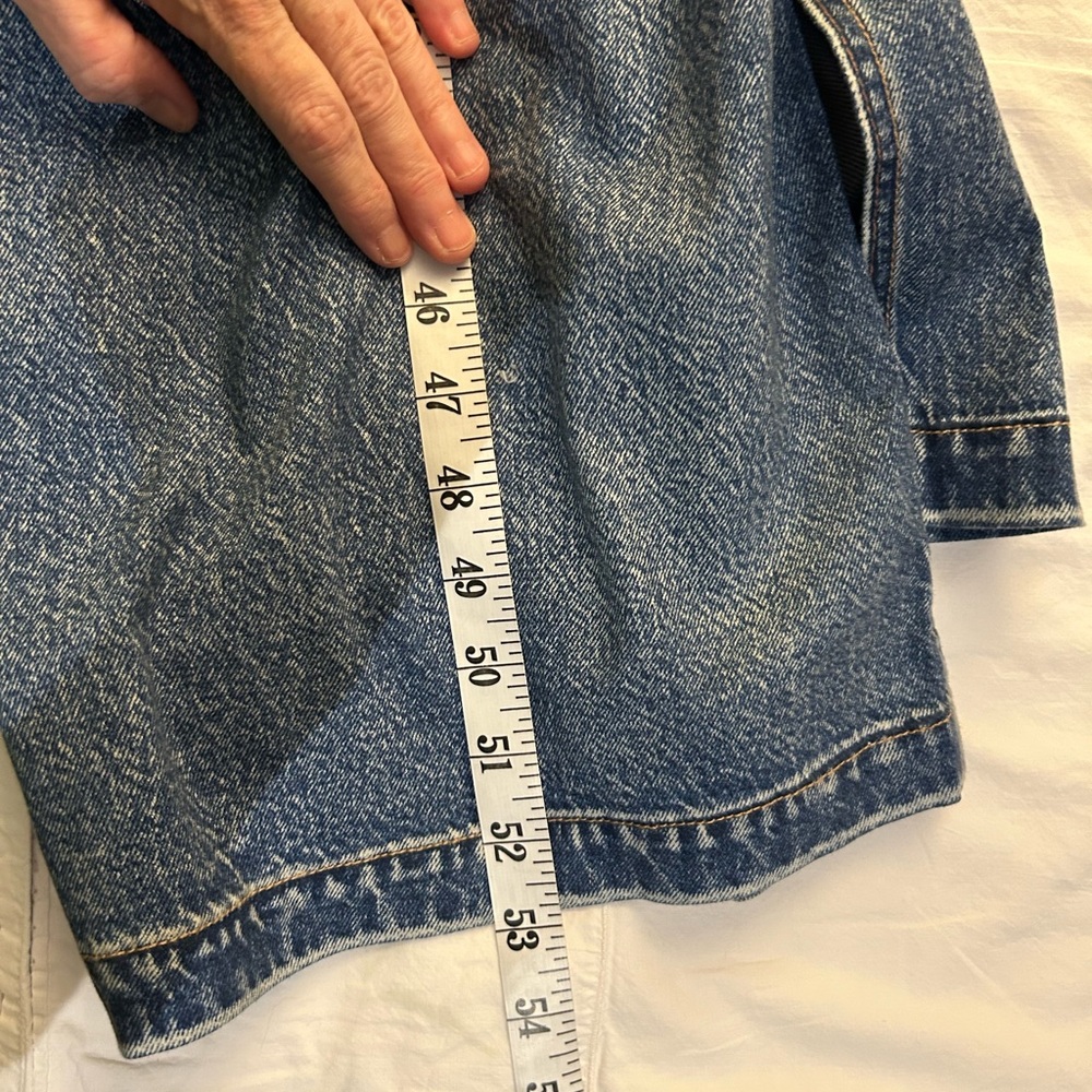 aerie Blue Denim Maxi Slip Dress - Picture 12 of 13